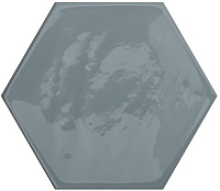 KANE HEXAGON GREY глянец. Настенная плитка (16x18)