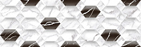 CARARA HEXA DEC глянец. Настенная плитка (30x90)