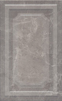 6354 Гран Пале серый панель. Настенная плитка (25x40)