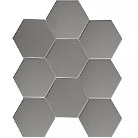 Hexagon Big Grey Matt. Мозаика (29,5x25,6)