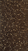 Анастасия орнамент коричневый 1645-0094. Декор (25x45)
