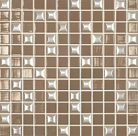Edna Mix №835 Светло-коричневый. Мозаика (31,7x31,7)