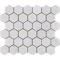 L241714511 Essential Hexagon Persian White мат. Мозаика (25,8x29,1)