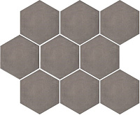 SG1005N Тюрен коричневый, полотно 37х31 из 9 частей. Универсальная плитка (37x31)