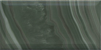 19077 Сеттиньяно зелёный грань глянцевый. Настенная плитка (9,9x20)