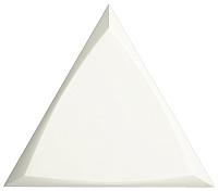 218249 Triangle Channel White Matt. Настенная плитка (15x17)
