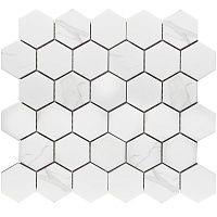 Hexagon Small Carrara Matt. Мозаика (28,2x27,1)
