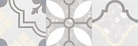 Woody серый узор. Настенная плитка (25x75)