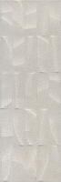 12151R Безана серый светлый структура обрезной. Настенная плитка (25x75)