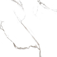 Marble classik Snow White белоснежный блестящий, GT-270/g. Универсальная плитка (40x40)