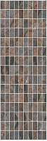 MM12143 Театро коричневый мозаичный. Декор (25x75)