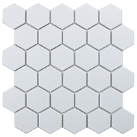 Hexagon small White Matt IDL1005. Мозаика (27,8x26,5)