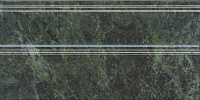 FMA031R Серенада зелёный глянцевый обрезной. Плинтус (15x30)