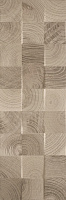 Daikiri Brown Wood Kostki Struktura. Настенная плитка (25x75)