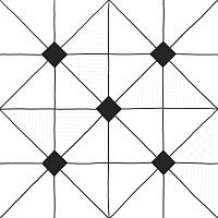 Домино Геометрия 6032-0434. Универсальная плитка (30x30)