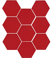 SG1009N Кальсада красный натуральный. Универсальная плитка (10,4x12)