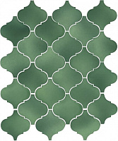 65008 Арабески Майолика зеленый. Настенная плитка (26x30)