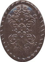 OBA010 Версаль коричневый. Декор (12x16)