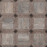 Bergamo коричневый C-BE4R112D. Универсальная плитка (42x42)