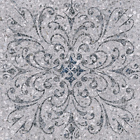 SG632700R Терраццо серый декорированный обрезной. Декор (60x60)