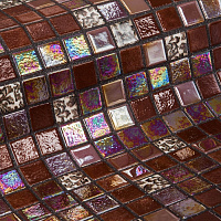 Choco Bits. Мозаика с чипом 2,5x2,5 (лист - 31,3x49,5)