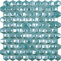 DIAMOND 370D TURQUOISE. Мозаика (30,7x31,7)