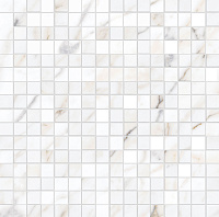 M8H5 Allmarble Wall Golden White Mosaico Lux. Мозаика (40x40)