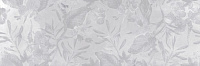 BVU093 Bosco Verticale цветы серый. Настенная плитка (25x75)
