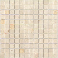 Botticino MAT 23x23. Мозаика (29,8x29,8) 4 мм