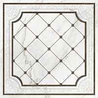 Capella вставка белая (CP6R052DT). Декор (42x42)