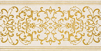 17390 CANOVA FASCIA DEC BIANCO. Декор (25x50)