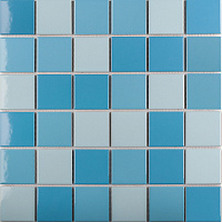 Light Blue Mix Glossy. Мозаика (30,6x30,6)