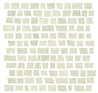 1062374 Costruire Random Metallo Bianco. Мозаика (30x30)