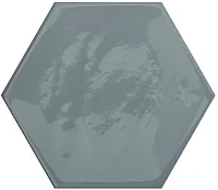 Плитка KANE HEXAGON GREY глянец глянц, 16x18, арт. 78801165