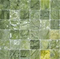 Мозаика Mos.Polished Verde Jade 5x5, 30,5x30,5, арт. CV20002