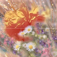 Панно Flowers P2-2D205 глянц, 40x40, арт. P2-2D205