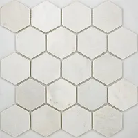 Мозаика HEXAGON VMw TUMBLED мат, 30,5x30,5 8 мм