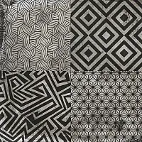 Декор Rust черный мат, 40x40, арт. G-185/M/d01/400x400x8