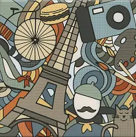 Декор Дефанс, 20x20 6,9 мм, арт. STG/A624/5009