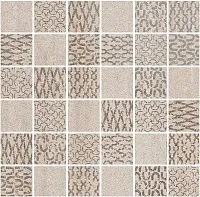 Декор Про Дабл беж мозаичный мат, 30x30 9 мм, арт. DD201420\MM