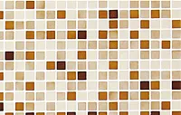 Мозаика Marron - часть3 с чипом 2,5x2,5, 31,3x49,5