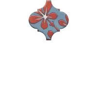 Декор Арабески Майолика орнамент глянц, 6,5x6,5 7 мм, арт. OS/A32/65000