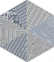 Керамогранит NORDIC HEXA MIX-1 GRS-AZL, 20x23, арт. 78798926