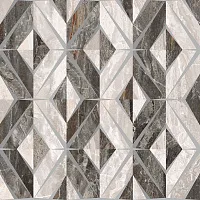 Декор Bergamo Геометрический Микс Теплая гамма лап, 60x60, арт. K946629LPR
