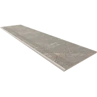 Ступень Grey Steptrade BR03 с насечками мат 30x120 арт. 67328