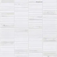 Мозаика Essential Stripes Thasos мат, 30,5x30,5 10 мм, арт. L241708111