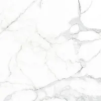 Керамогранит Uno White белый матовый мат, 60x60 9,5 мм