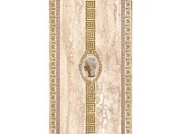 Декор Travertin Medallion-Meander (v) TR-D4-CR мат, 25x40