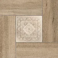 Плитка Ранчо на сером коричневая ПГ3РЧ724 мат, 41,8x41,8, арт. TFU03RNC724