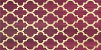 Декор Бухара бордовый золото, 25x50, арт. 04-01-1-10-03-47-679-0
